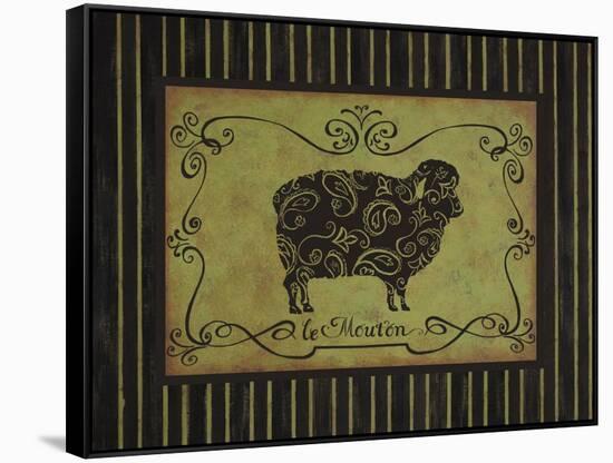 le Mouton-Sophie Devereux-Framed Stretched Canvas