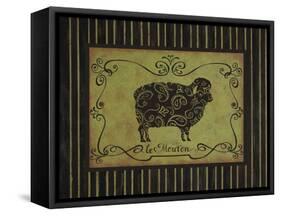 le Mouton-Sophie Devereux-Framed Stretched Canvas