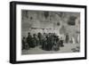 Le mur des lamentations à Jérusalem-Alexandre Bida-Framed Giclee Print