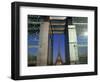 Le Mur Pour La Paix and the Eiffel Tower, Parc Du Champ De Mar, Paris, France-Neale Clarke-Framed Photographic Print