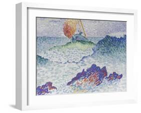 Le naufrage-Henri Edmond Cross-Framed Giclee Print