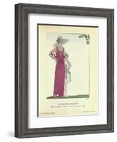 Le Nid de Pinsons, from 'Le Gazette du Bon Ton' 1922-null-Framed Giclee Print