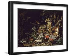 Le Nid de pinsons-Abraham Mignon-Framed Giclee Print