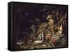 Le Nid de pinsons-Abraham Mignon-Framed Stretched Canvas