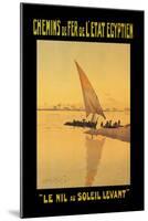 Le Nil au Soleil Levant-D. Rudeman-Mounted Art Print