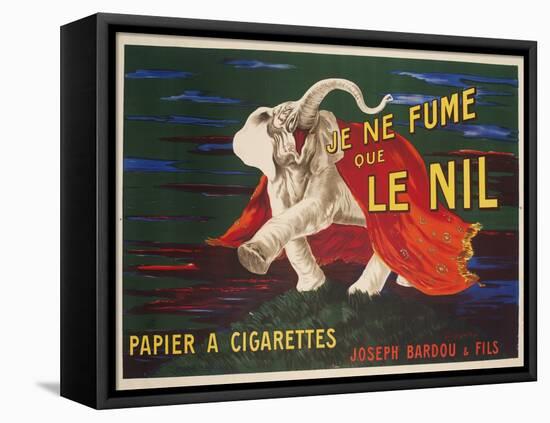 Le Nil Rolling Paper Vintage Advertising Poster-null-Framed Stretched Canvas