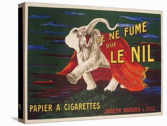 Le Nil Rolling Paper Vintage Advertising Poster-null-Stretched Canvas