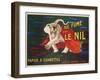 Le Nil Rolling Paper Vintage Advertising Poster-null-Framed Giclee Print