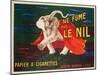 Le Nil Rolling Paper Vintage Advertising Poster-David Pollack-Mounted Photographic Print