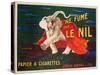 Le Nil Rolling Paper Vintage Advertising Poster-David Pollack-Stretched Canvas