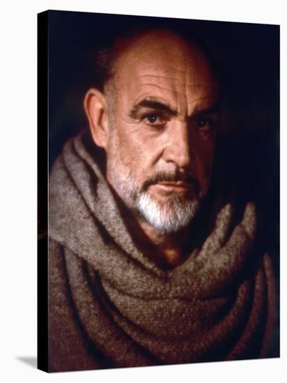 Le Nom by la Rose The Name of the Rose by JeanJacquesAnnaud with Sean Connery, 1986 (photo)-null-Stretched Canvas