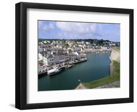 Le Palais, Belle Ile En Mer, Breton Islands, Morbihan, Brittany, France-Bruno Barbier-Framed Photographic Print