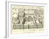 Le Palais-Cardinal, Vers 1638-null-Framed Giclee Print