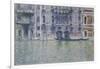 Le Palais Da Mula-Claude Monet-Framed Giclee Print