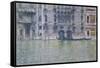 Le Palais Da Mula-Claude Monet-Framed Stretched Canvas