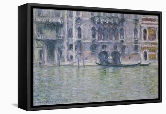 Le Palais Da Mula-Claude Monet-Framed Stretched Canvas