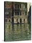 Le Palais Dario, Venise, 1908-Claude Monet-Stretched Canvas