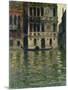 Le Palais Dario, Venise, 1908-Claude Monet-Mounted Premium Giclee Print