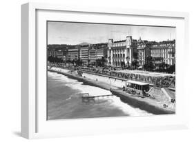 Le Palais De La Mediterranee on Promenade Des Anglais, Nice, South of France, Early 20th Century-null-Framed Giclee Print