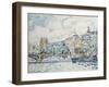 Le Palais Du Louvre, 1910-Paul Signac-Framed Giclee Print