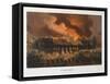 Le Palais Royal, Paris Commune, 24 May 1871-null-Framed Stretched Canvas