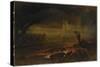 Le Pandemonium (Milton, Paradise Lost)-John Martin-Stretched Canvas