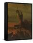 Le Pandemonium (Milton, Paradise Lost)-John Martin-Framed Stretched Canvas