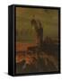 Le Pandemonium (Milton, Paradise Lost)-John Martin-Framed Stretched Canvas