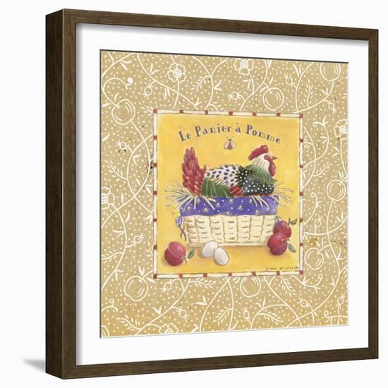 Le Panier a Pomme-Sudi Mccollum-Framed Art Print