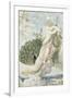 Le Paon se plaignant à Junon. Etude pour les Fables de La Fontaine-Gustave Moreau-Framed Giclee Print