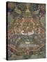 Le paradis de Cyâmatara (Tara verte)-null-Stretched Canvas