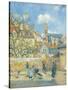 Le Parc Aux Charrettes, Pontoise, 1878-Camille Pissarro-Stretched Canvas
