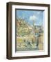 Le Parc Aux Charrettes, Pontoise, 1878-Camille Pissarro-Framed Giclee Print