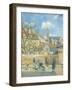 Le Parc Aux Charrettes, Pontoise, 1878-Camille Pissarro-Framed Premium Giclee Print