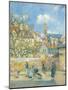 Le Parc Aux Charrettes, Pontoise, 1878-Camille Pissarro-Mounted Premium Giclee Print