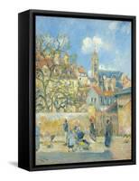 Le Parc Aux Charrettes, Pontoise, 1878-Canaletto-Framed Stretched Canvas