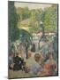 Le Parc De Monsouris, View Towards the Bandstand-Ludovic Vallee-Mounted Giclee Print