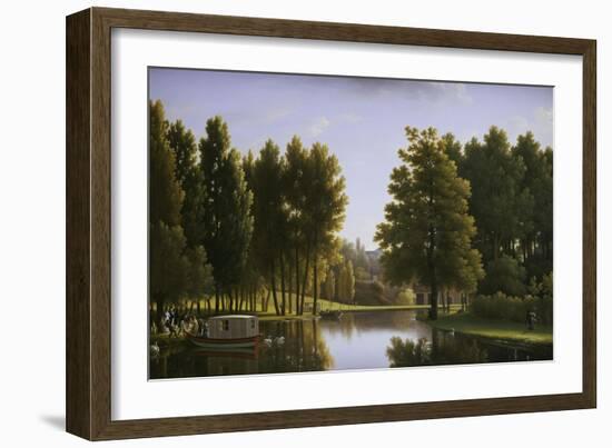 Le Parc de Mortefontaine, 1806-Jean Joseph Xavier Bidauld-Framed Giclee Print