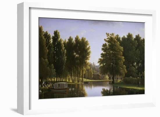 Le Parc de Mortefontaine, 1806-Jean Joseph Xavier Bidauld-Framed Giclee Print