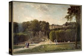 Le Parc De Saint Cloud Painting by Charles Francois Daubigny (1817-1878) 1865 Sun. 1,24X2,01M. Chal-Charles Francois Daubigny-Stretched Canvas