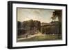 Le Parc De Saint Cloud Painting by Charles Francois Daubigny (1817-1878) 1865 Sun. 1,24X2,01M. Chal-Charles Francois Daubigny-Framed Giclee Print