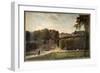 Le Parc De Saint Cloud Painting by Charles Francois Daubigny (1817-1878) 1865 Sun. 1,24X2,01M. Chal-Charles Francois Daubigny-Framed Giclee Print