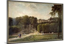 Le Parc De Saint Cloud Painting by Charles Francois Daubigny (1817-1878) 1865 Sun. 1,24X2,01M. Chal-Charles Francois Daubigny-Mounted Giclee Print