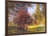 Le Parc Monceau-Claude Monet-Framed Premium Giclee Print