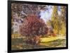 Le Parc Monceau-Claude Monet-Framed Premium Giclee Print