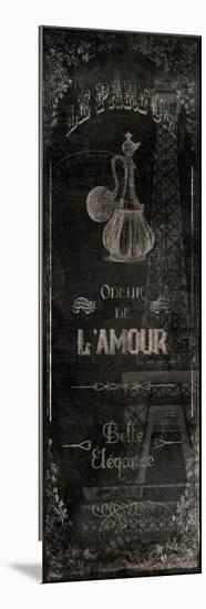 Le Parfum Black-Jace Grey-Mounted Art Print