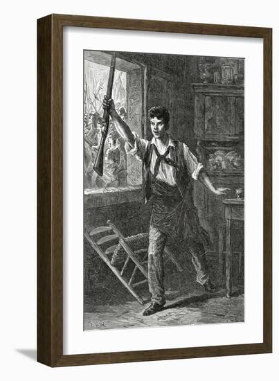 Le Parisien Du Faubourg, 19th Century-Frederic Lix-Framed Giclee Print