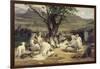 Le Parlementaire et le Medjeles-Horace Vernet-Framed Giclee Print