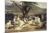 Le Parlementaire et le Medjeles-Horace Vernet-Mounted Giclee Print