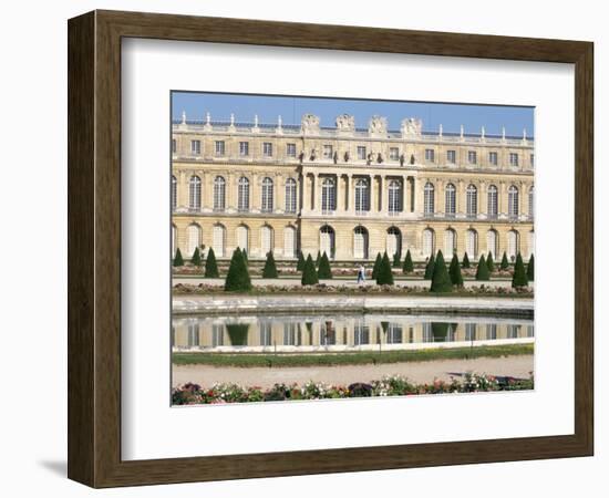 Le Parterre d'Eau, Aisle Du Midi, Chateau of Versailles, Les Yvelines, France-Guy Thouvenin-Framed Photographic Print